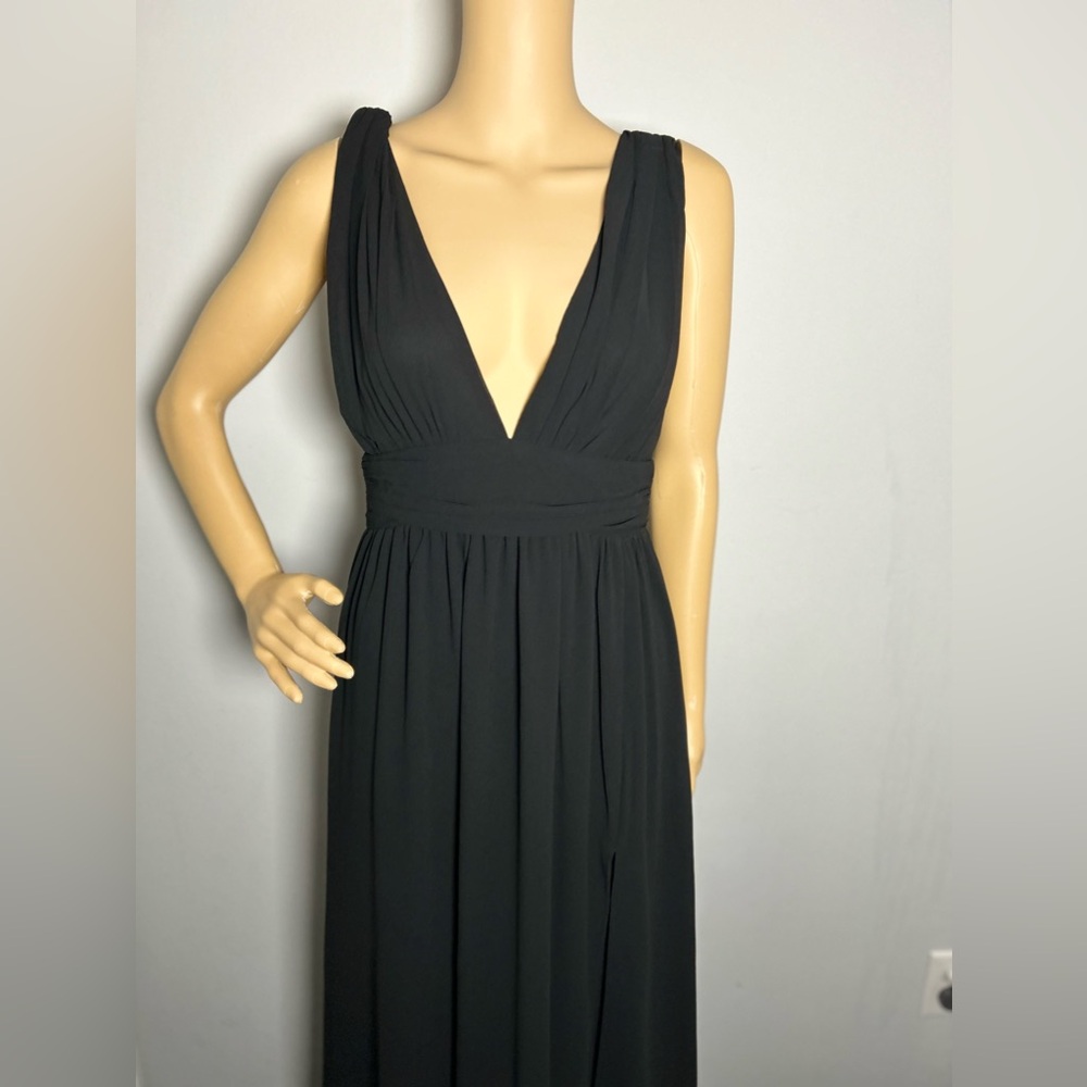 Lulus Heavenly Hues Black Maxi Dress Size Small NEW NWT - Picture 10 of 15